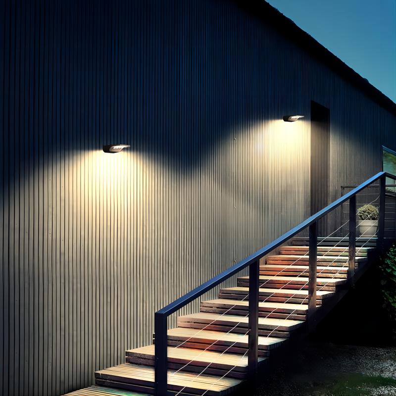 Farola Solar LED Serie STAX 3000lm 230lm/W CCT Regulable PIR IP65