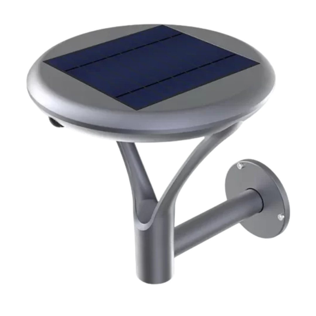 Aplique Solar LED Exterior Moon 2000lm Batería Li-Ion 4.87V 2,5A