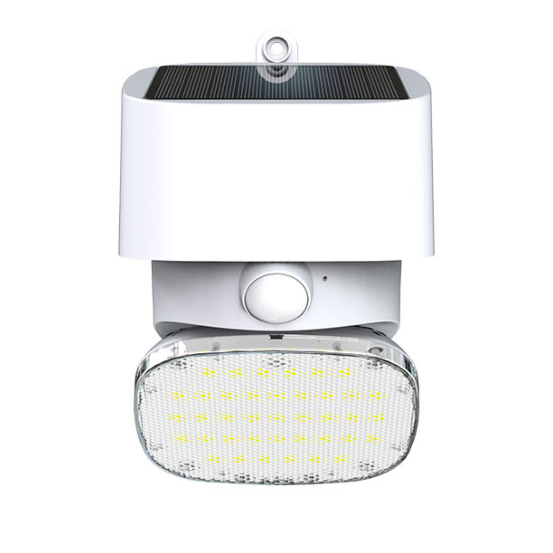 Aplique Solar LED Pared Blanco 2000lm 4000K Bateria Li-Ion 3,7V 14,8Wh