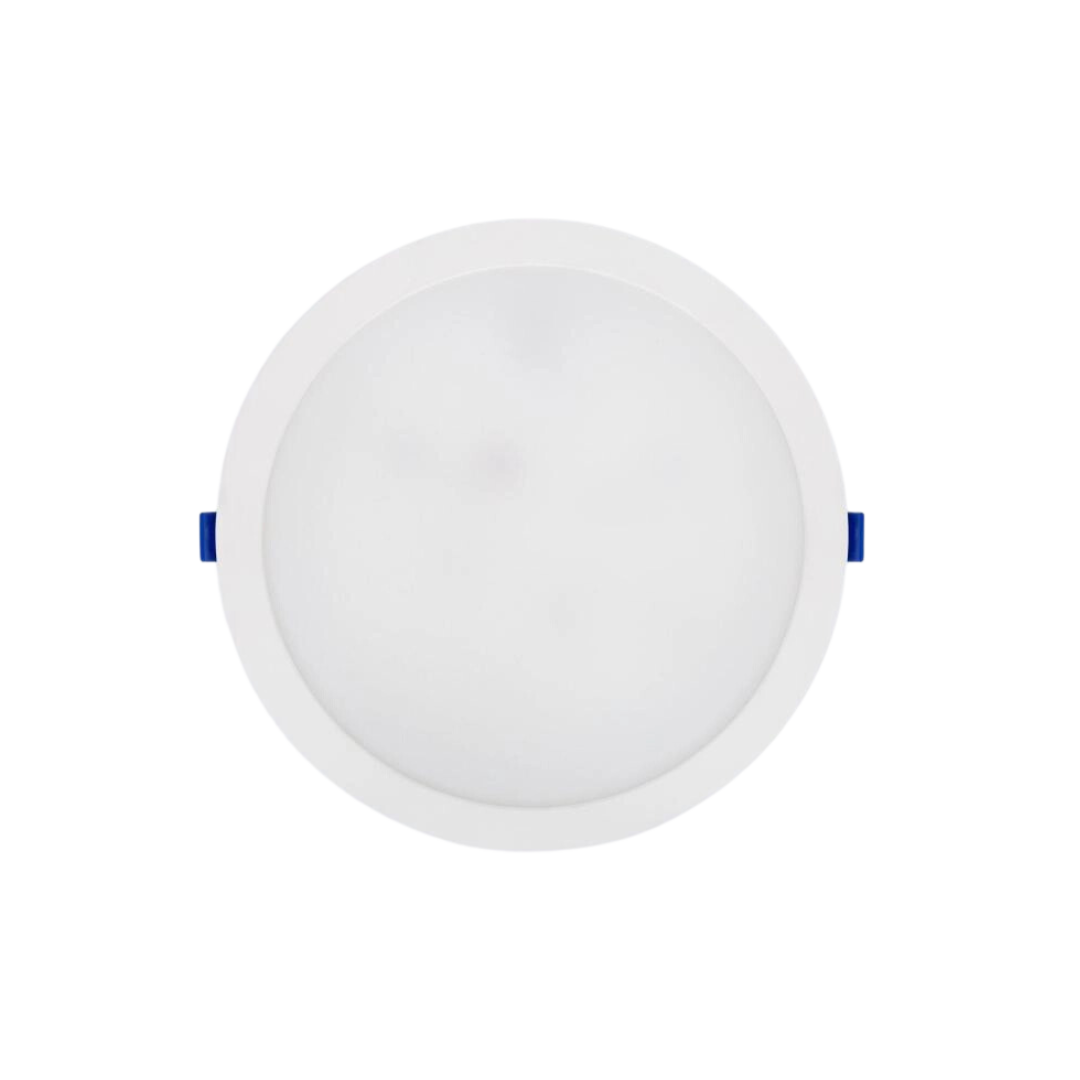 Placa LED Circular SOLID 24W 2400lm 100lm/W Corte Ø 195-210 mm