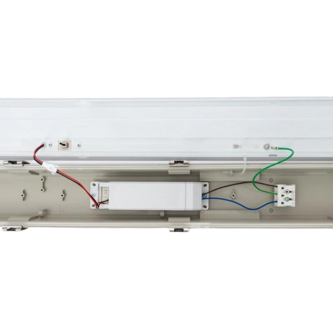 Pantalla estanca LED 120cm 40W interior con driver