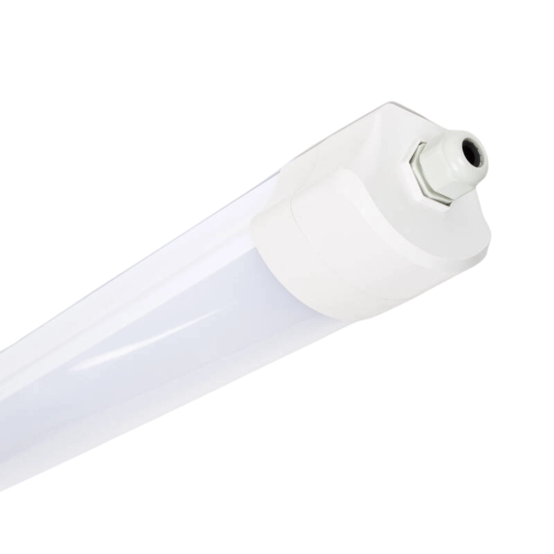 Pantalla estanca LED FLEXILITE 18W detalle difusor opal