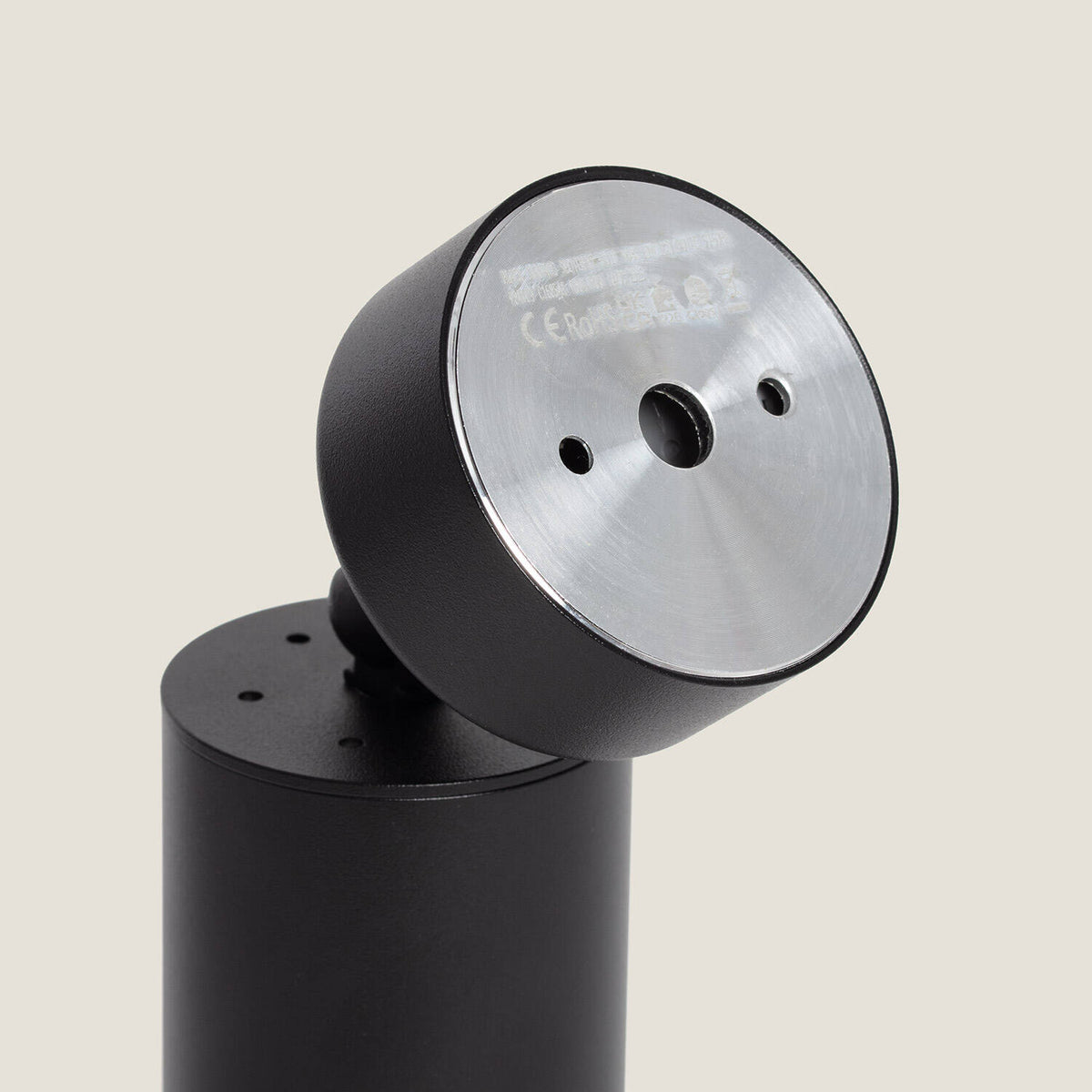 Foco de superficie ARES GU10 negro de aluminio direccionable, vista 15