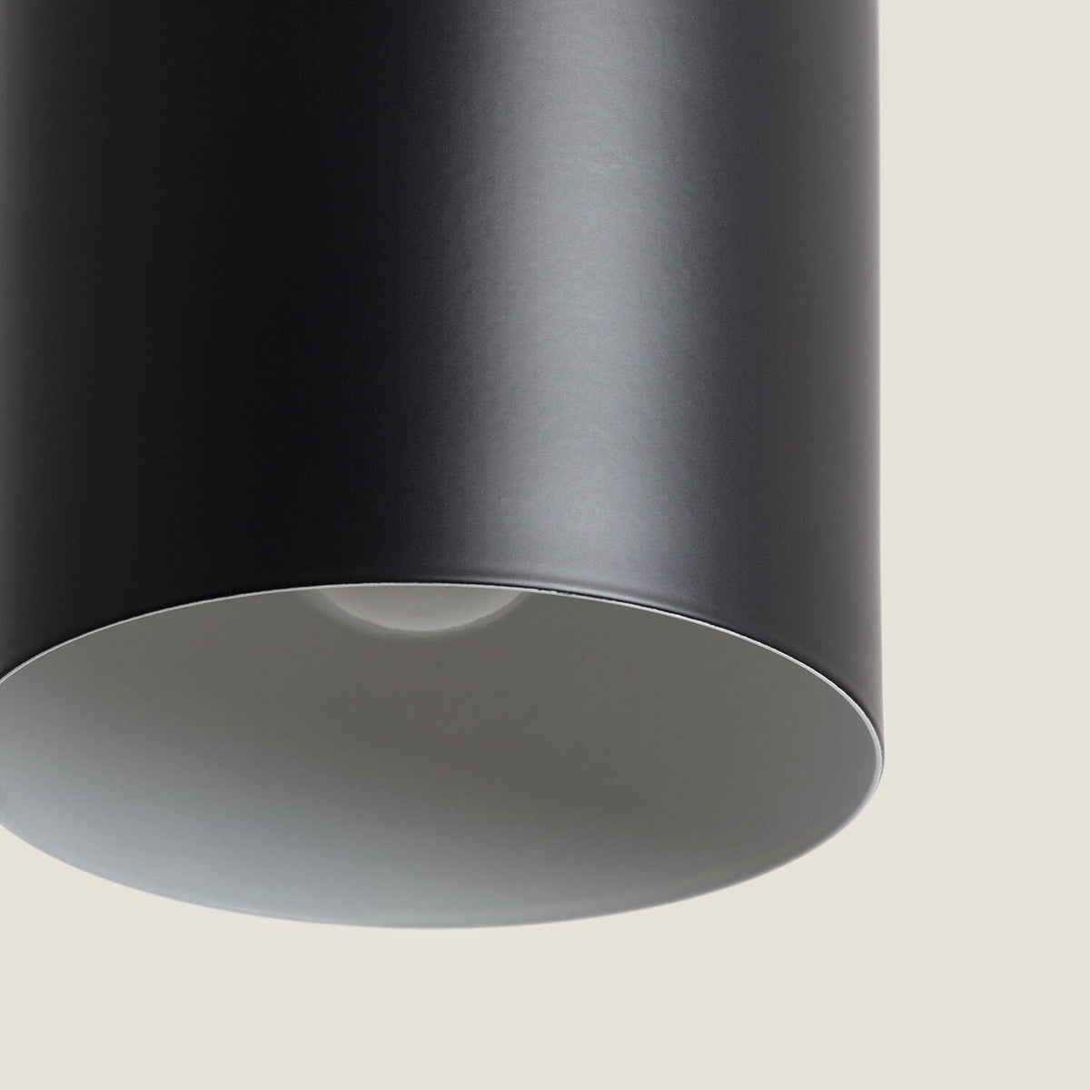 Lámpara colgante DUNA E27 negro de aluminio y madera, vista 9