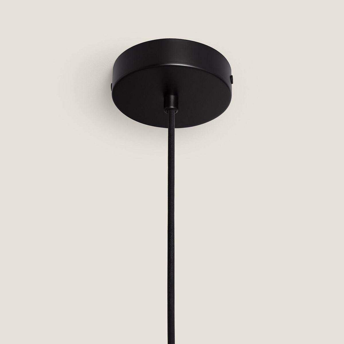 Lámpara colgante VELA E27 negro de metal, vista 13
