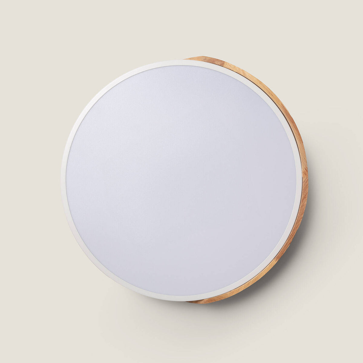 Plafón LED LIRA 24W blanco madera y aluminio Ø418 mm CCT, vista 17