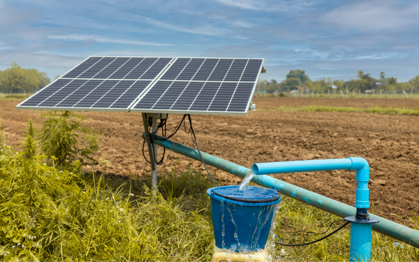 Funcionamiento de Kit Solar Bombeo Agua