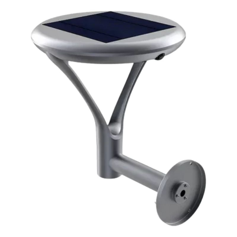 Aplique Solar LED Exterior Moon 2000lm Batería Li-Ion 4.87V 2,5A
