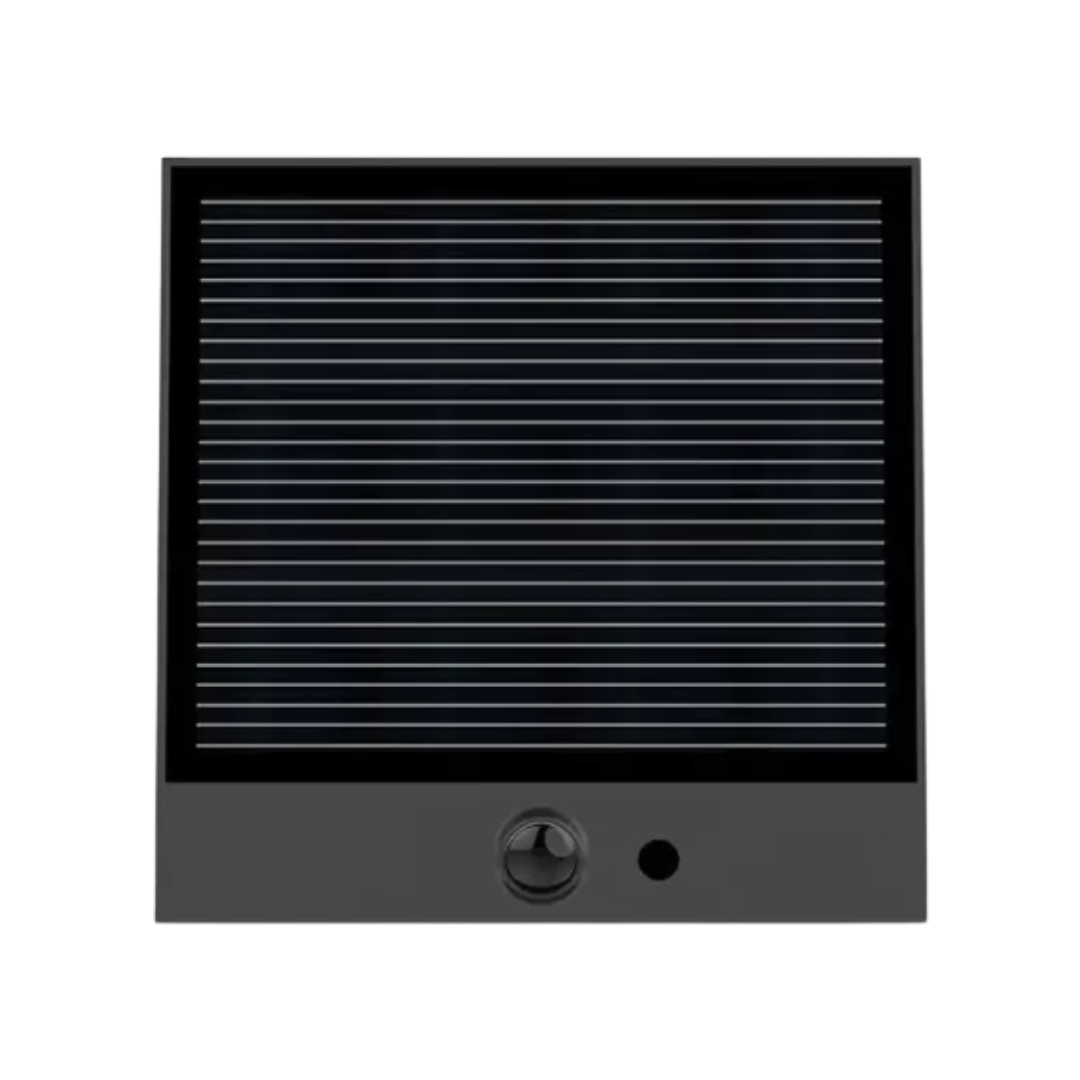 Aplique Solar LED Exterior Thin 1000lm Distribución de luz Tipo IV