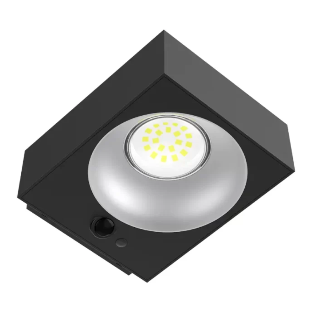 Aplique Solar LED Pared Block 1000lm 160lm/W Bateria Li-Ion 4,4V 2W
