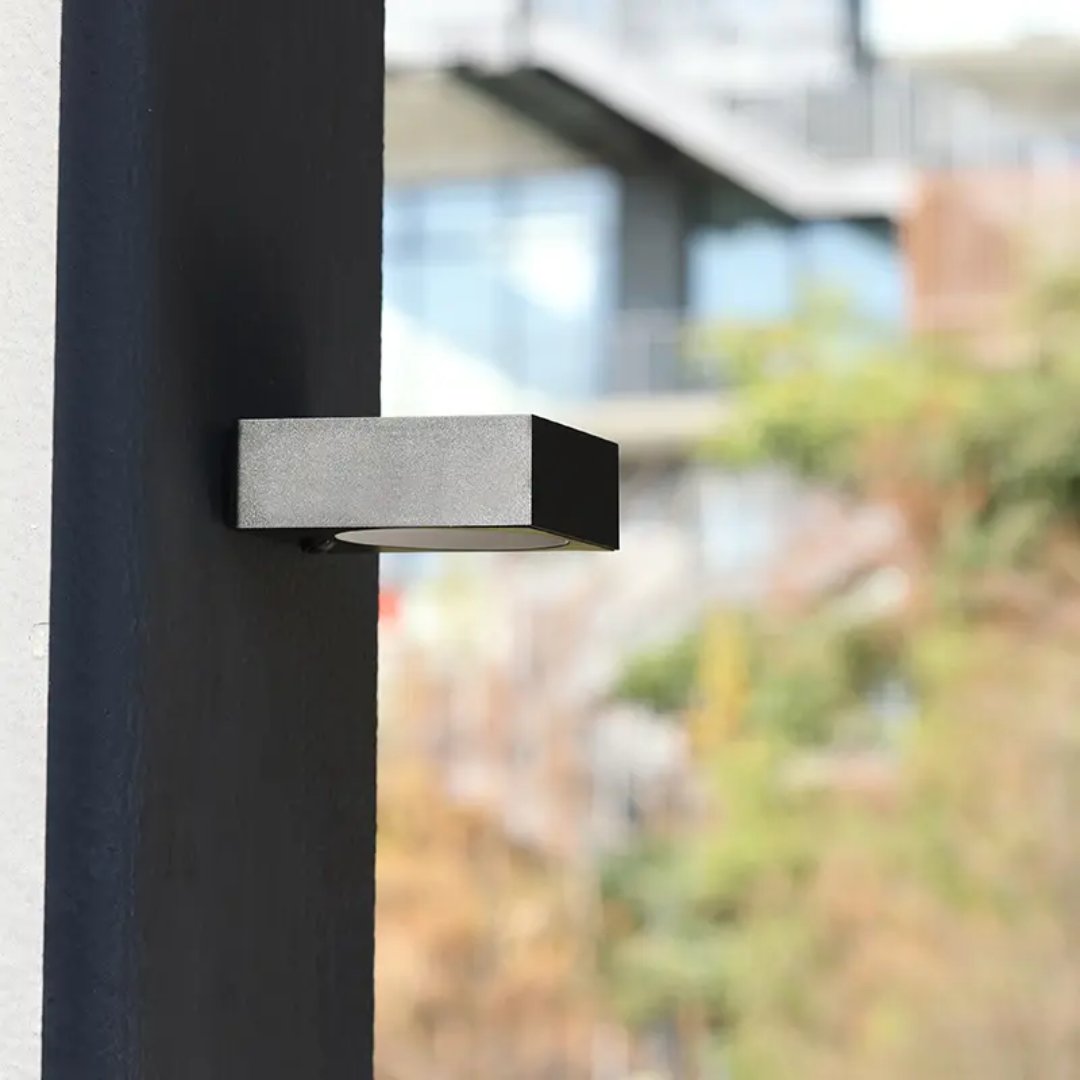 Aplique Solar LED Pared Block 1000lm 160lm/W Bateria Li-Ion 4,4V 2W