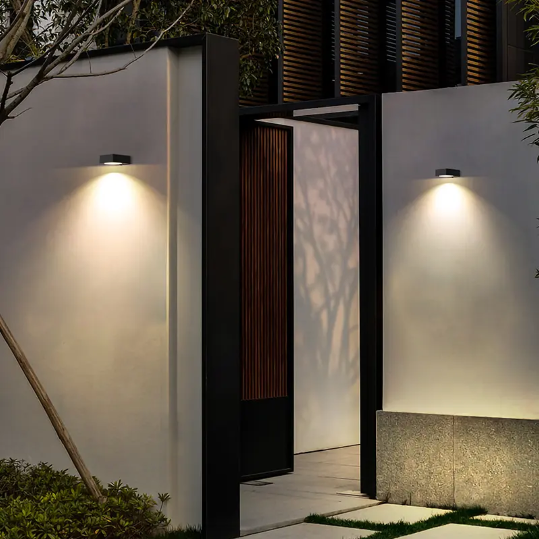 Aplique Solar LED Pared Block 1000lm 160lm/W Bateria Li-Ion 4,4V 2W
