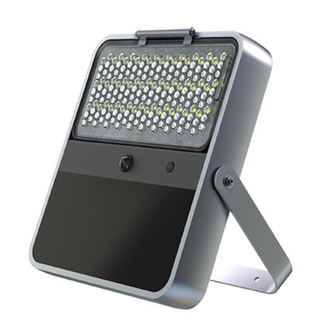 Foco Solar LED 1500lm 160lm/W Batería Li-Ion 3,7V Apertura Ajustable 180º