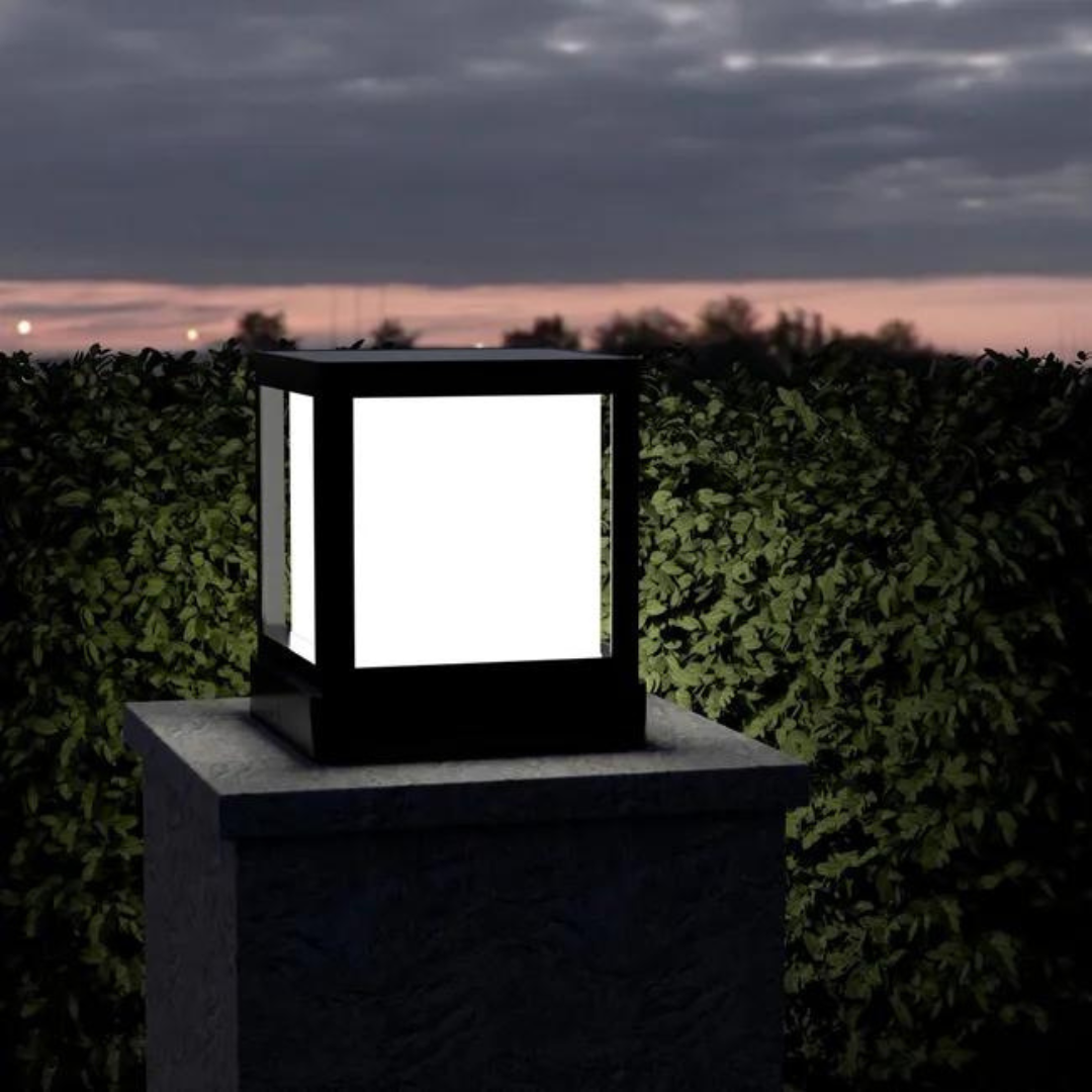 Baliza Solar LED Exterior Sobremuro 1000lm 190lm/W IP65 Osram