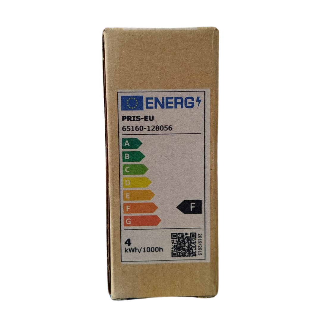 Bombilla Filamento LED E14 4W 470lm 120lm/W C35 Vela Transparente