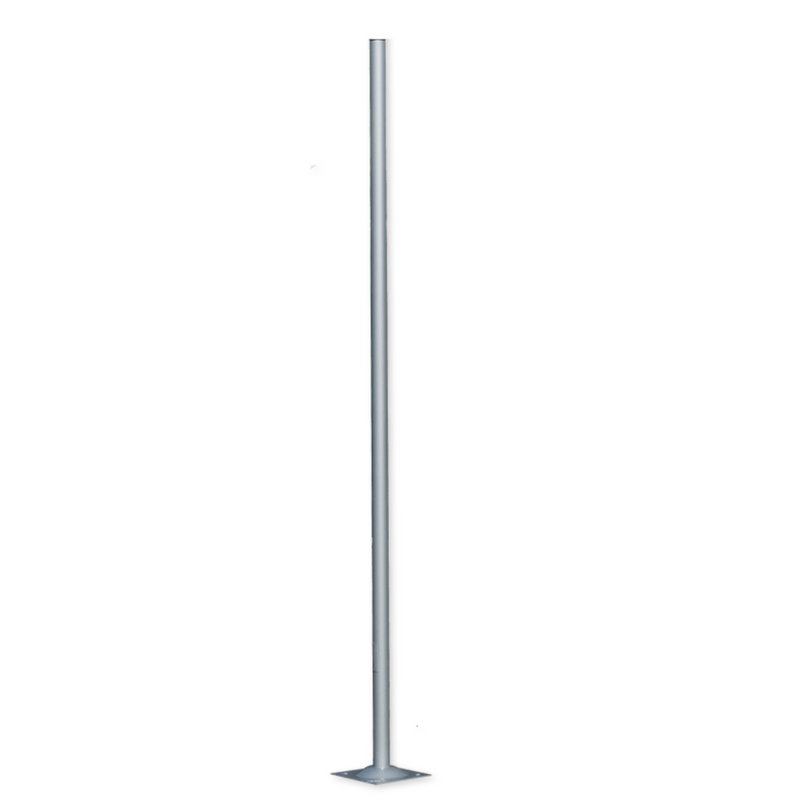 Columna funcional cilindrica 2,5M acero galvanizado Ø60mm