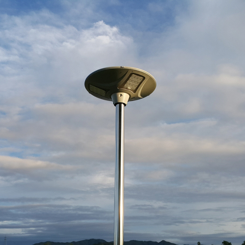 Farola Solar LED Exterior Jano 2000lm 130 lm/W IP65 PIR 60 Ømm