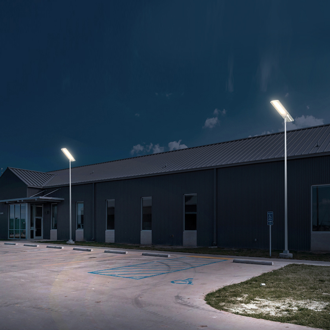 Farola Solar LED Alumbrado Publico 4000lm 190lm/W Serie Thermos
