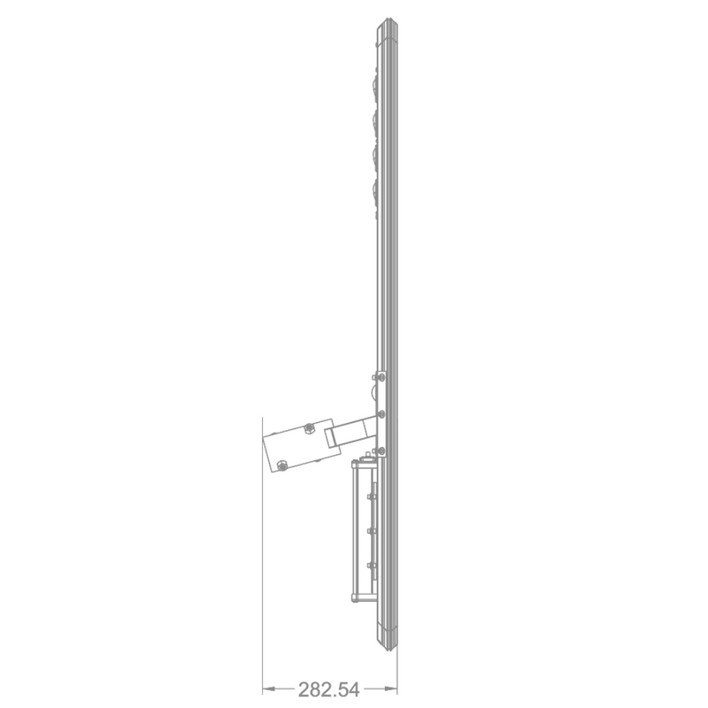 Farola Solar LED Serie Street-Light 6000lm 230lm/W 5000K IP65 Conexion Ø60mm