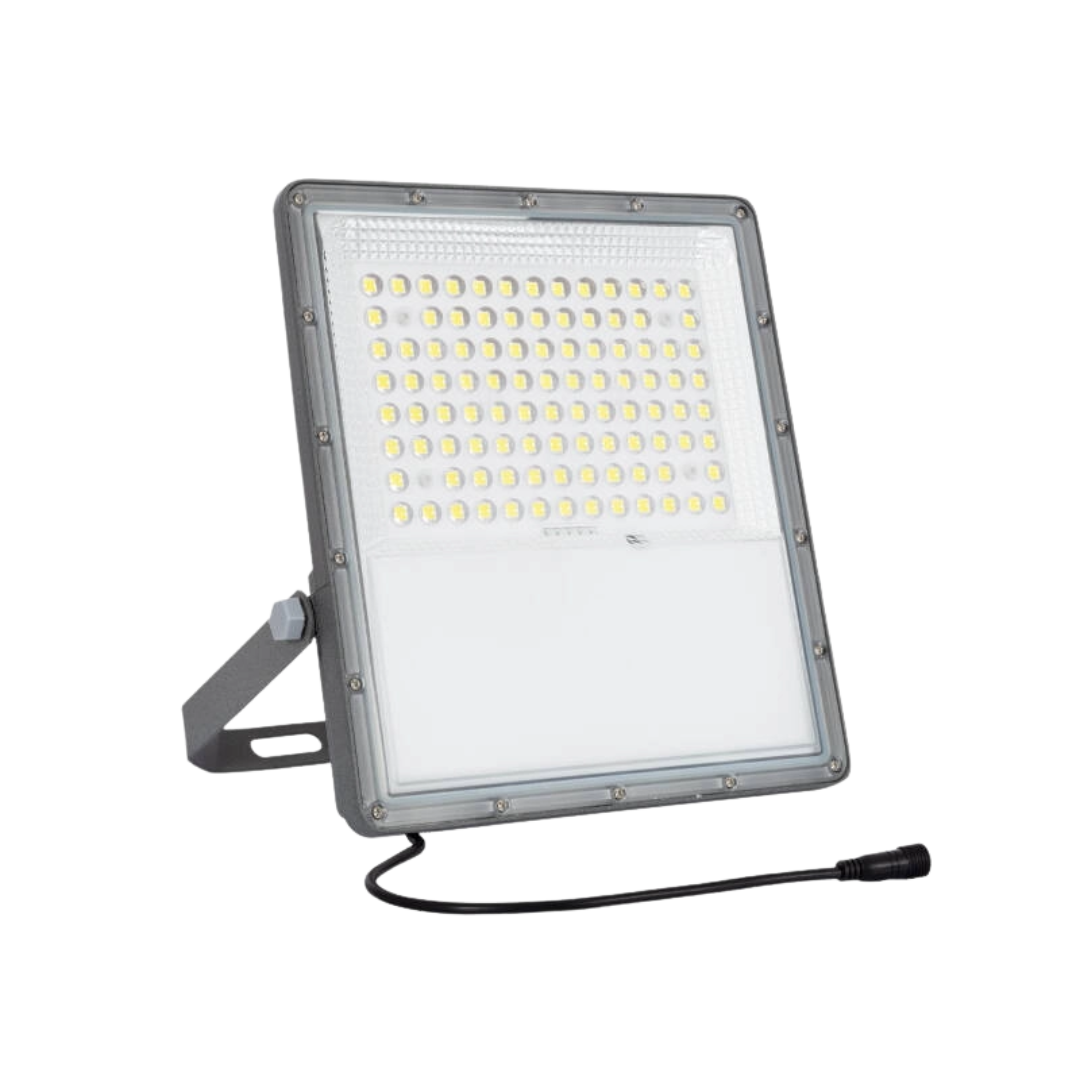 Foco Proyector LED Solar 2000lm 100lm/W IP65 con Control Remoto