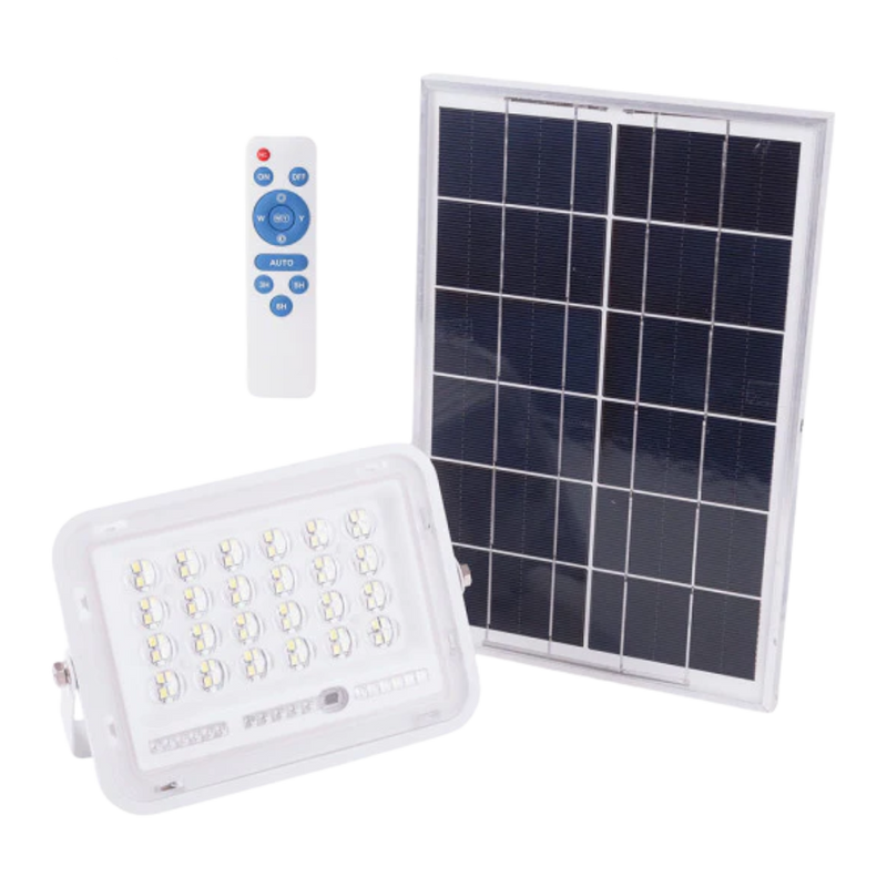 Foco Proyector Solar LED 3000lm 100lm/W cable 4M Control Remoto