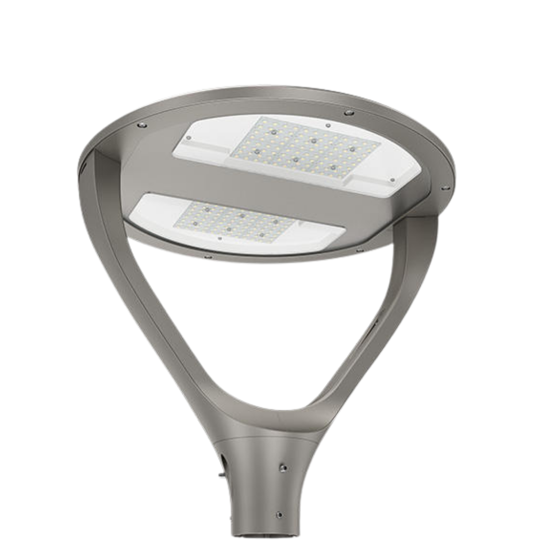 Luminaria LED Halo 30W doble brazo 