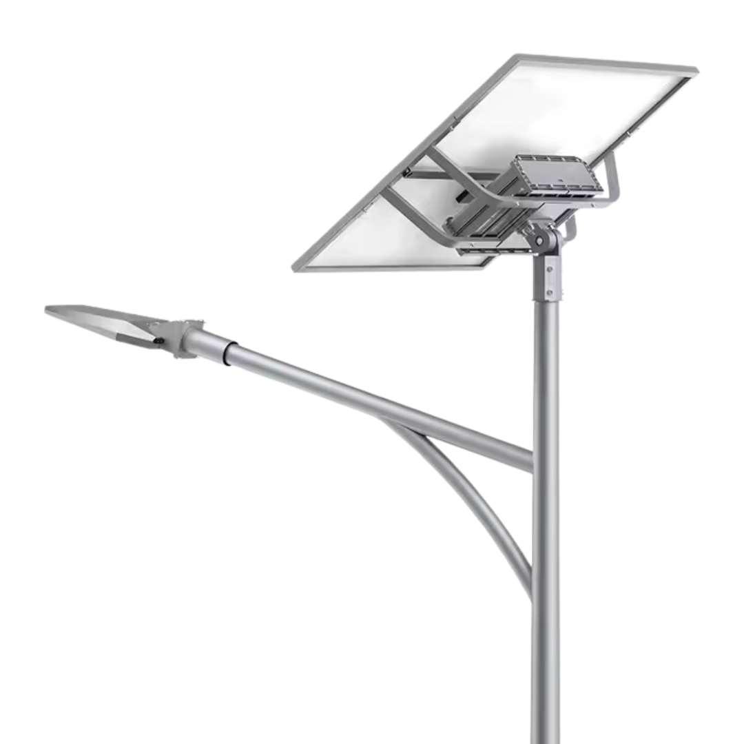 Luminaria Solar LED Alumbrado Publico Serie Alpha-S 10000lm IP65 IK08 Aluminio