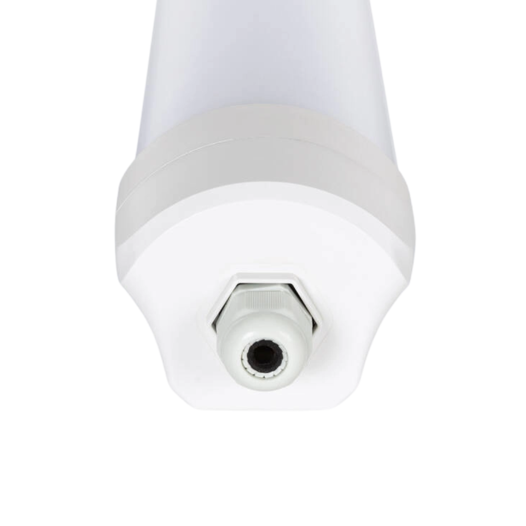 Pantalla estanca LED FLEXILITE 60cm detalle conexión estanca