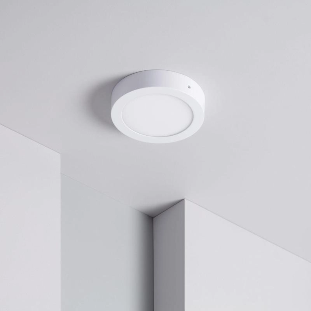 Plafón LED Circular Aluminio 12W 880lm OSRAM Ø 170 mm