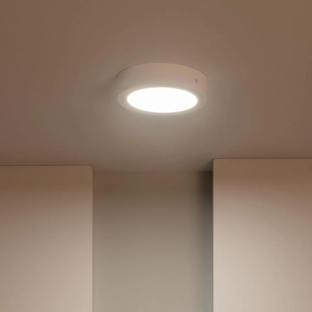 Plafón LED Circular Aluminio 12W 880lm OSRAM Ø 170 mm