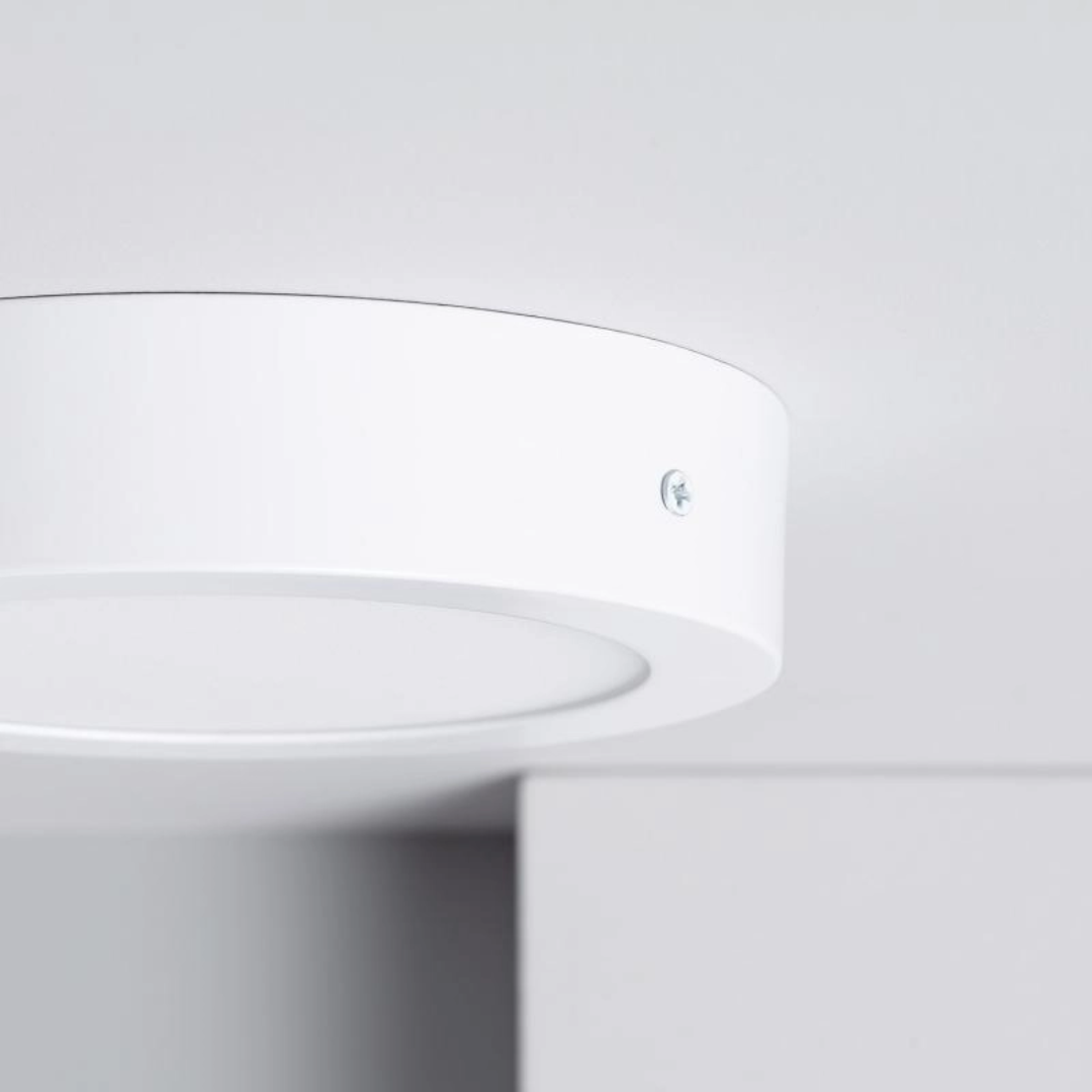 Plafón LED Circular Aluminio 12W 880lm OSRAM Ø 170 mm