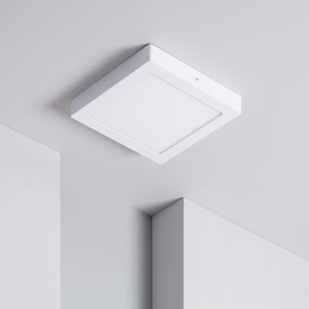 Plafón LED Cuadrado 18W 1440lm 95lm/W 225x225 mm