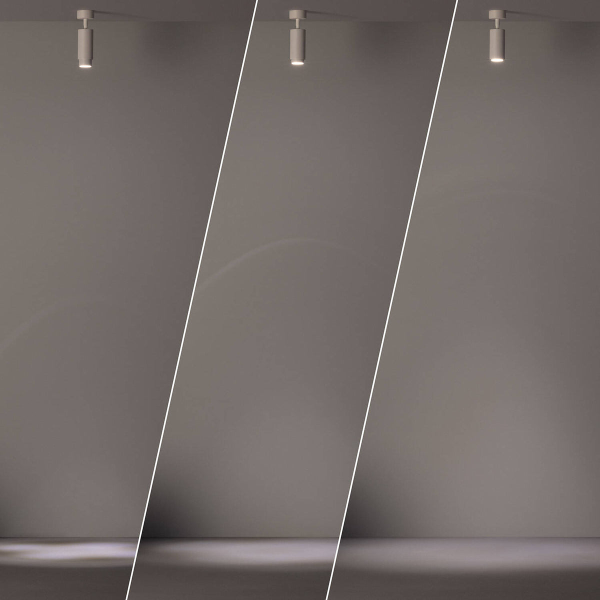 Foco de superficie ARES GU10 blanco de aluminio direccionable, vista 14