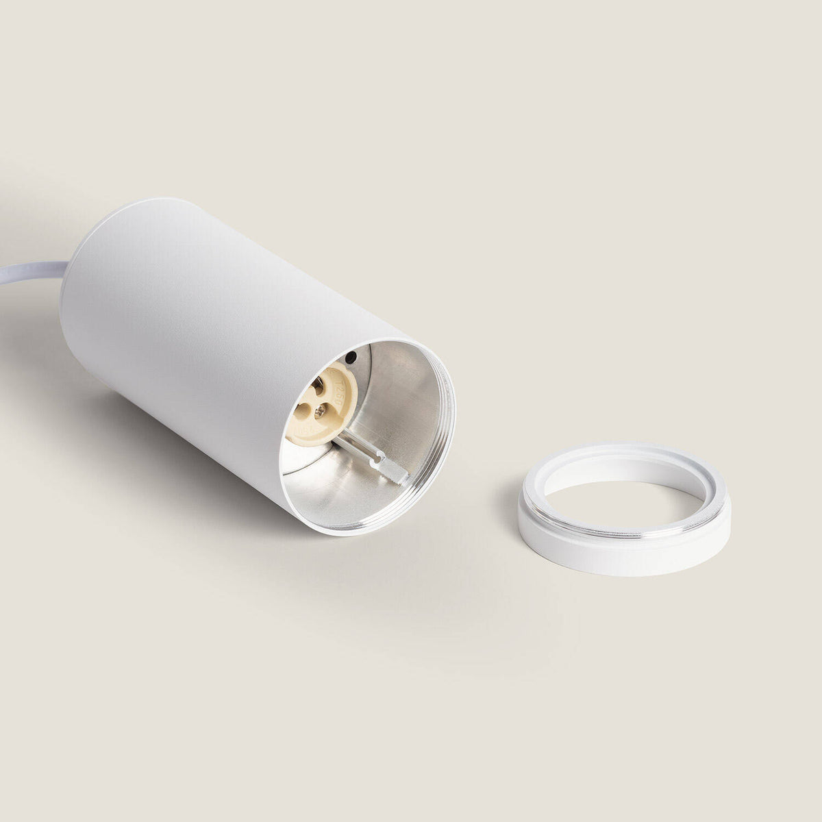 Lámpara colgante SIRA blanco de aluminio GU10, vista 18