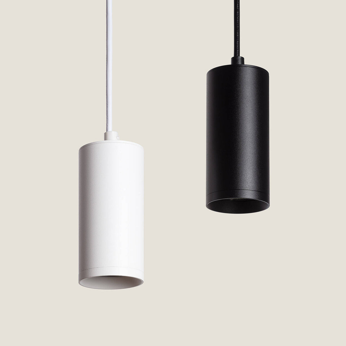 Lámpara colgante SIRA negro de aluminio GU10, vista 19