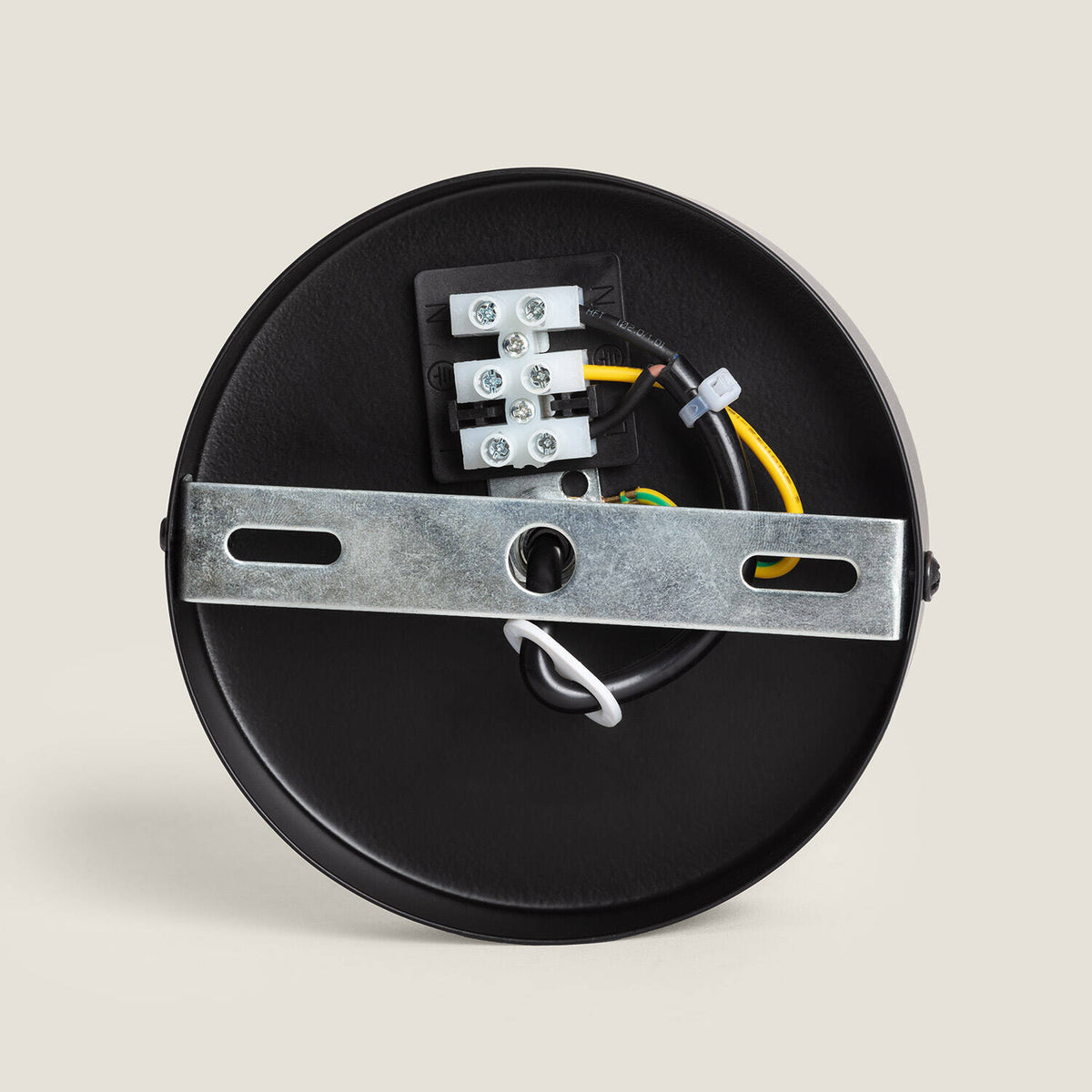 Lámpara colgante VELA E27 negro de metal, vista 17