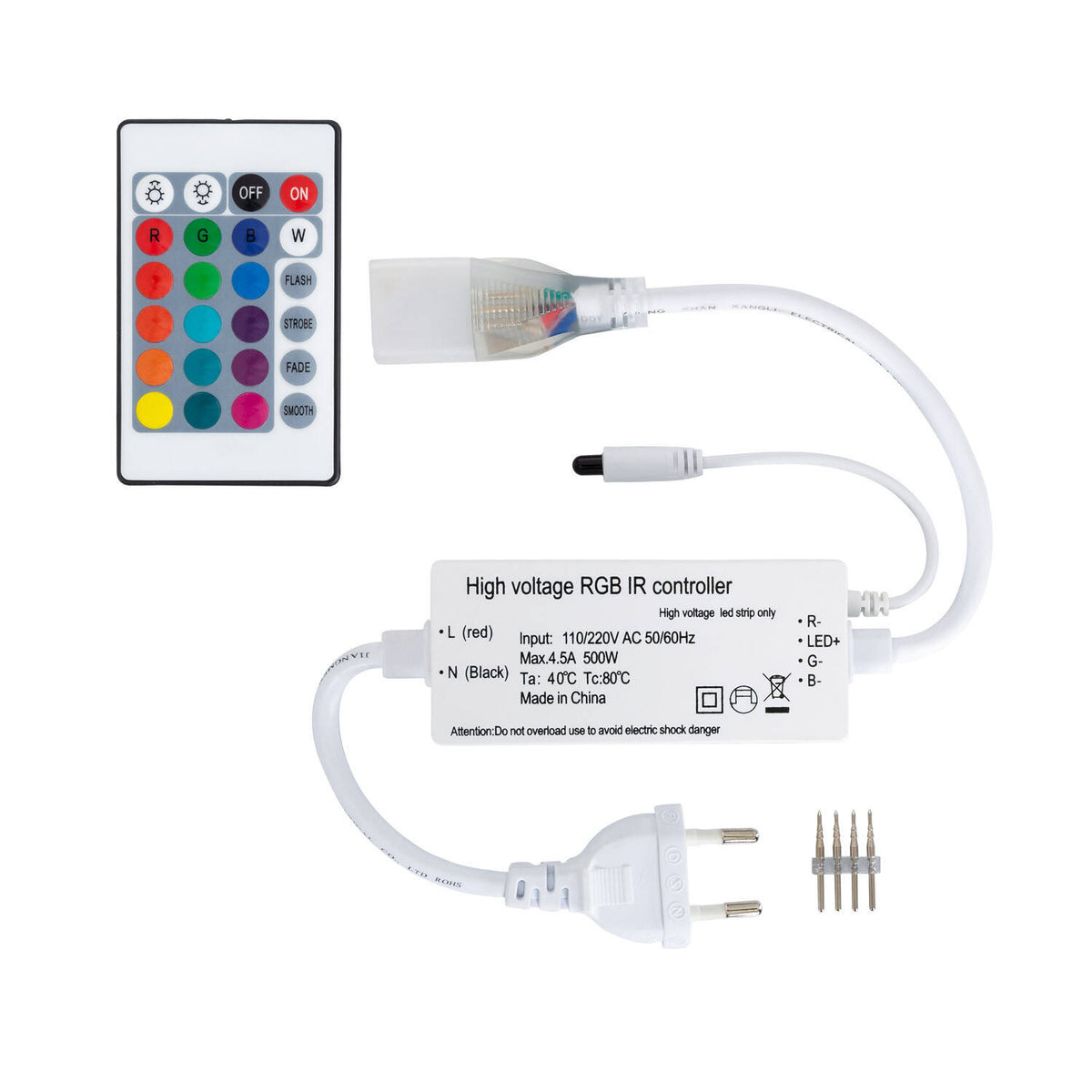 Tira LED neón flex RGB 220V IP67, imagen 4