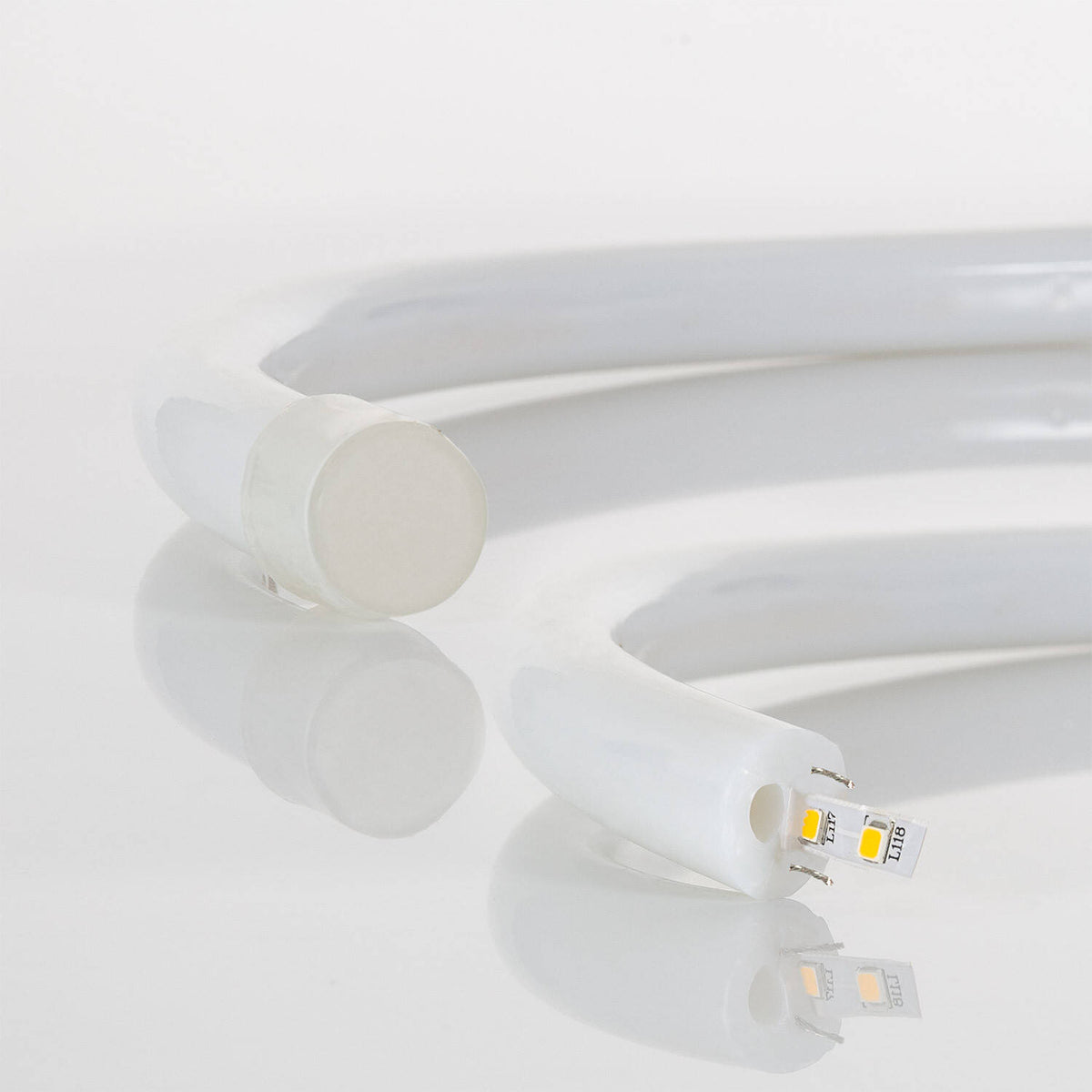 Tira LED neón flex circular 360° blanco frío IP67, imagen 4