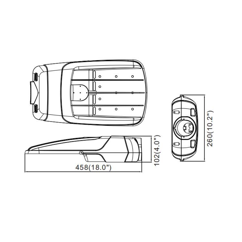 Luminaria Led Industrial 50W 4000K 140LM/W Osram Montaje Horizontal Apertura Sin Herramientas