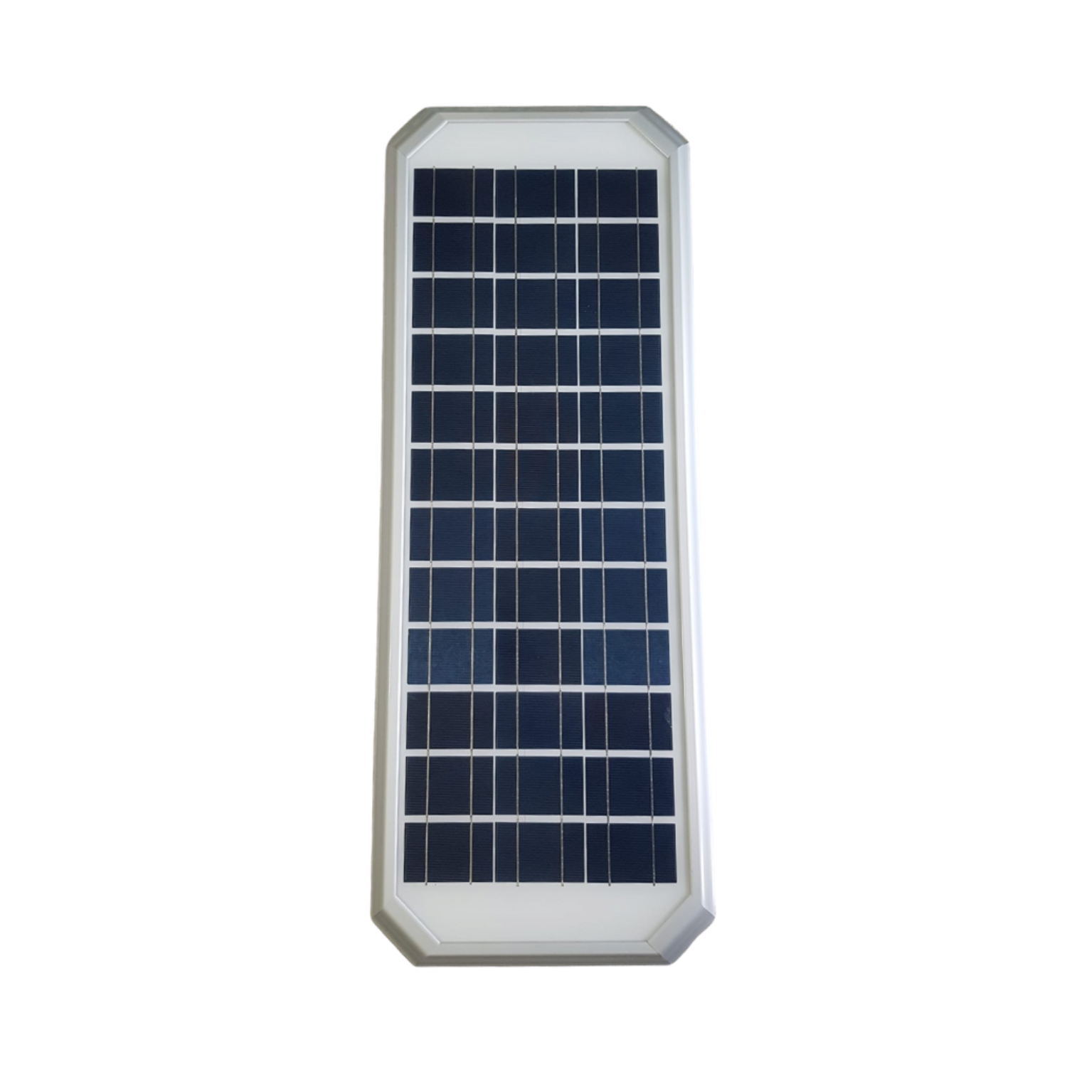 Farola Solar LED Serie Street-Light 4000lm 150lm/W IP65 IK08 Gris Plata Ø60mm Sensor PIR