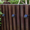 Aplique Solar LED Pared Negro 1000lm 4000k Bateria Li-Ion 3.7V 2000mAh