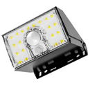 Aplique Solar LED Pared Negro 1000lm 4000k Bateria Li-Ion 3.7V 2000mAh