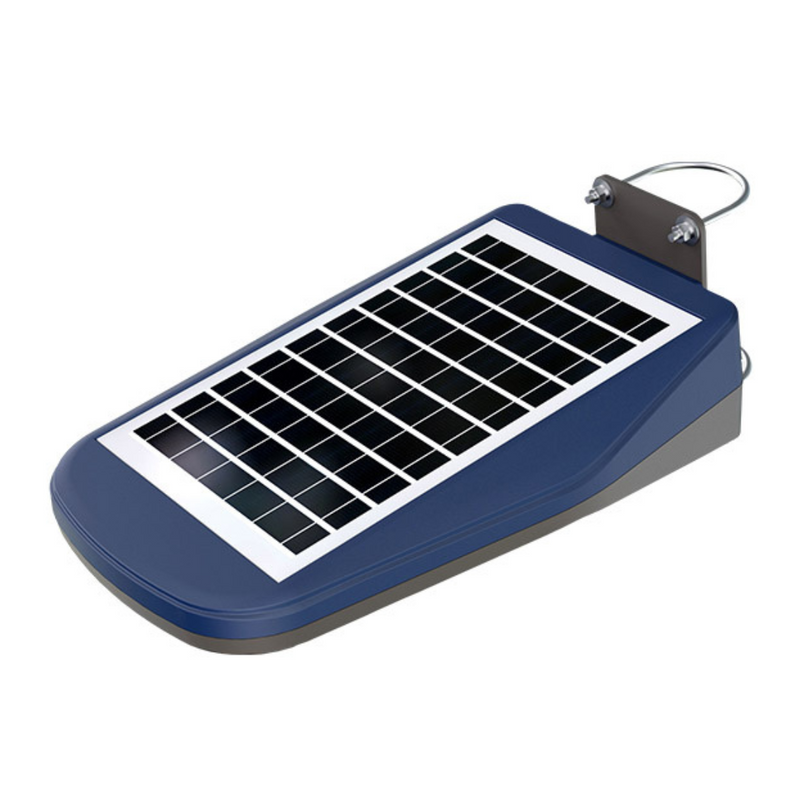 Farola Solar Blue 2000LM 5000K instalacion poste/pared + control remoto