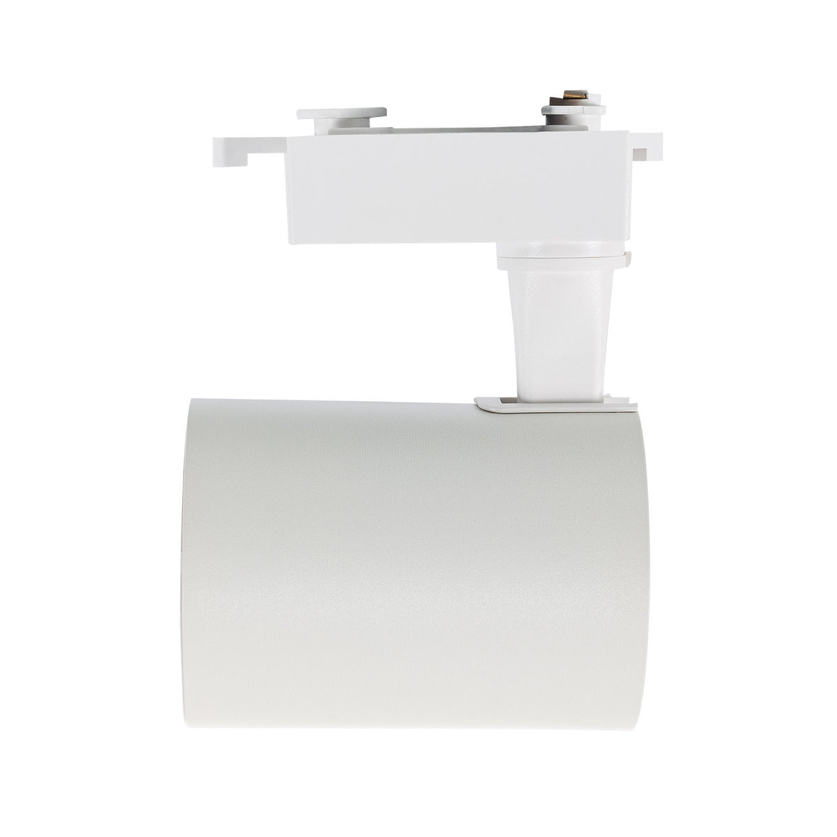 Foco LED Auron blanco 30W perfil lateral y adaptador para carril