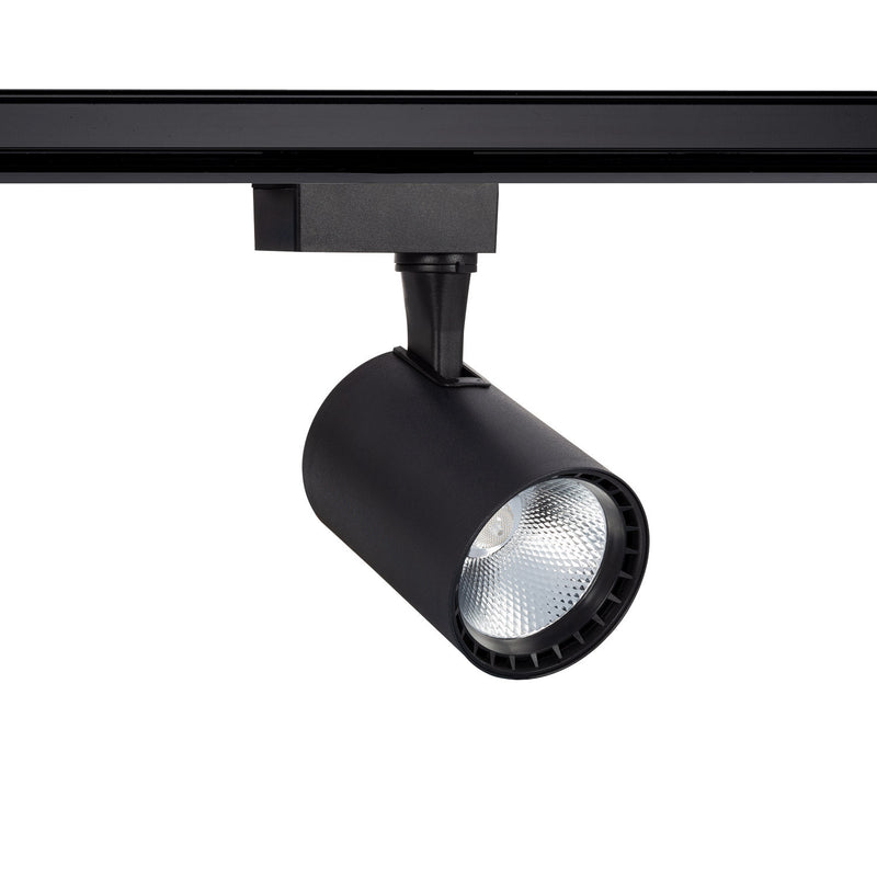 Foco Led Auron Negro 30W Carril Monofásico 2100LM