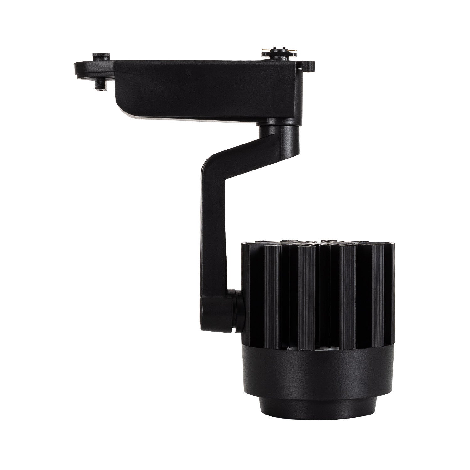 Foco LED Doria Negro 30W 2600lm 80lm/W Carril Monofásico