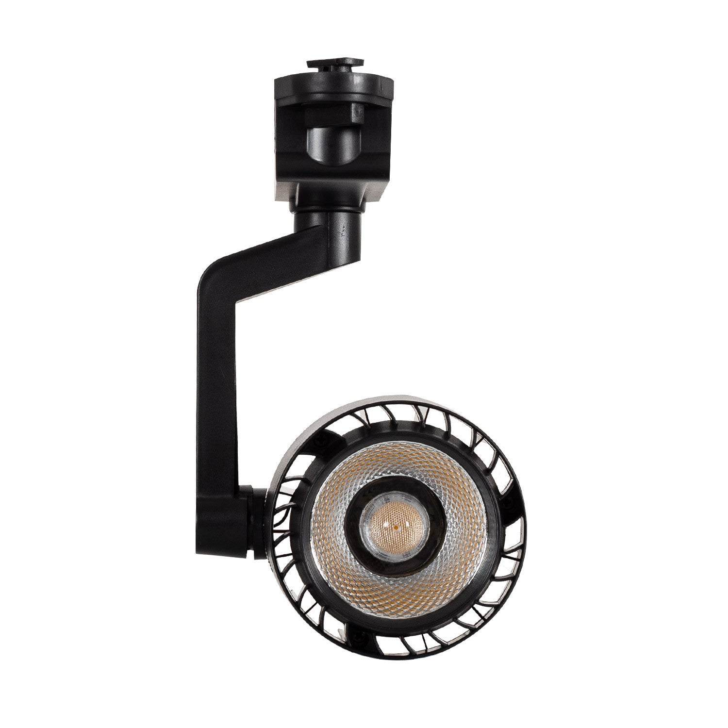 Foco LED Doria Negro 30W 2600lm 80lm/W Carril Monofásico