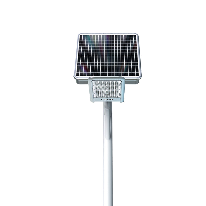 Farola solar led Titan 6000lm 4000k panel solar monocristalino y leds SMD 3030 separados